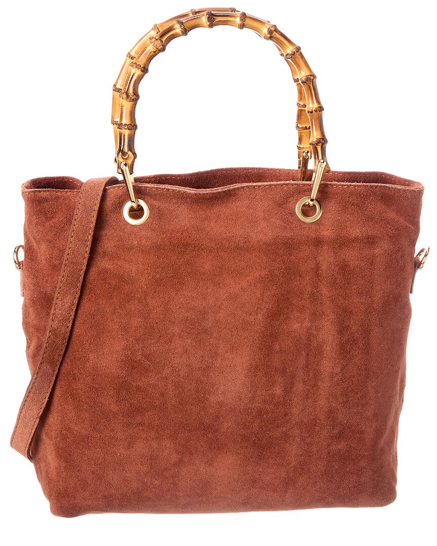 Isabella Rossetti Thea27 Leather Tote In Brown