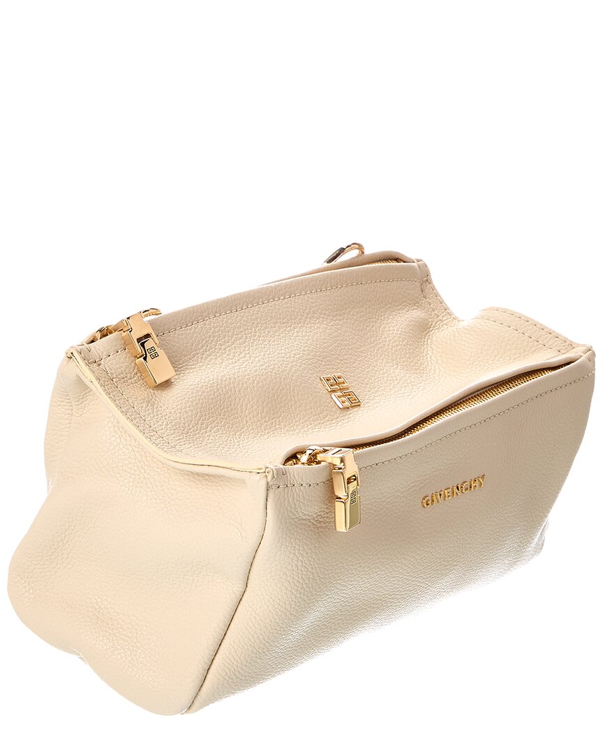 Givenchy Pandora Mini Leather Shoulder Bag Women's White | eBay