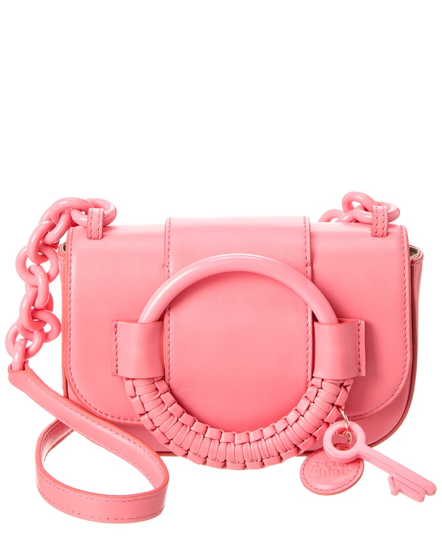 See By Chloé Joan Leather Bucket Bag in Pink | Lyst