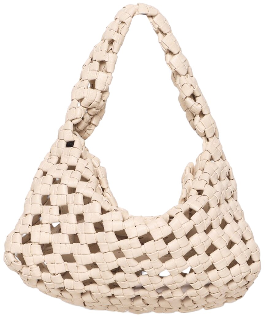 Walter Baker Mackenzie Woven Knot Leather Hobo Bag
