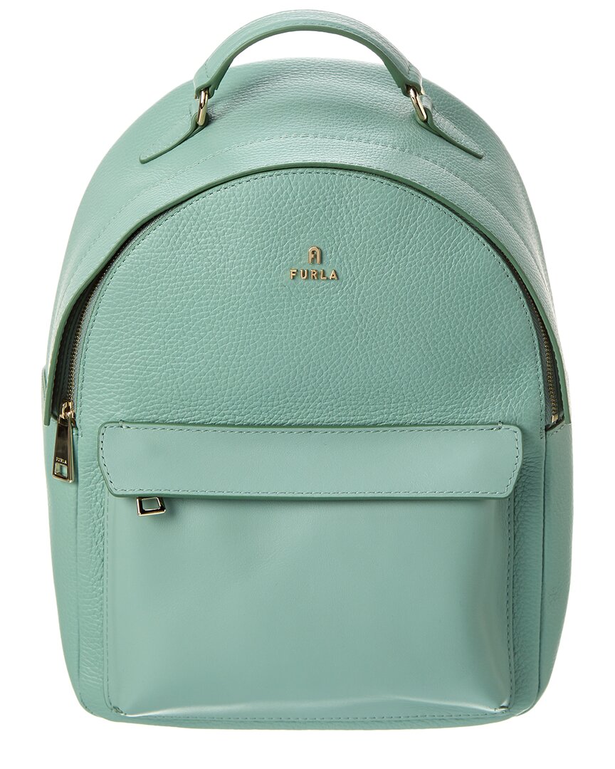 Furla Favola Small Leather Backpack In Green ModeSens