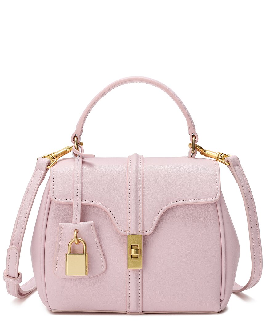 Tiffany & Fred Smooth Leather Top Handle Crossbody