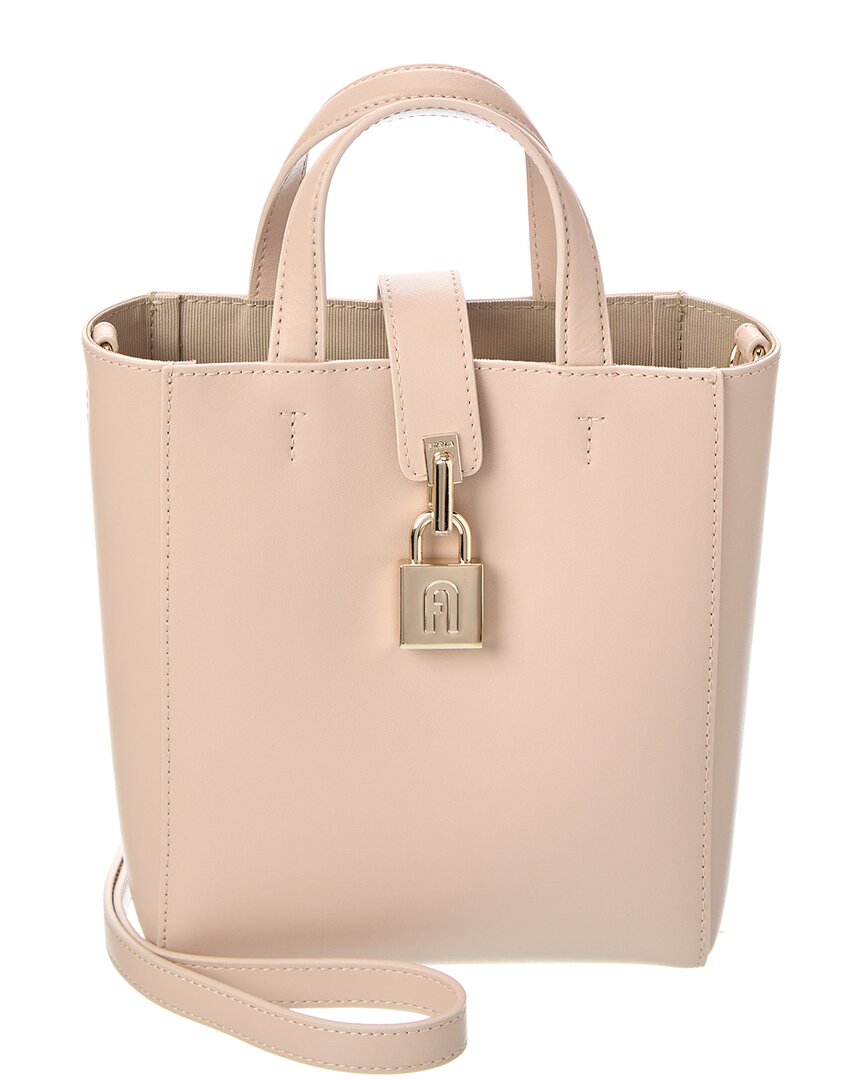 Furla Artemis Mini Vertical Tote In Pink