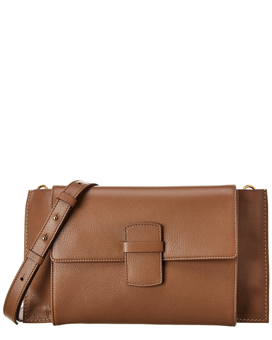 Image of Marni Large Leather Shoulder Bag