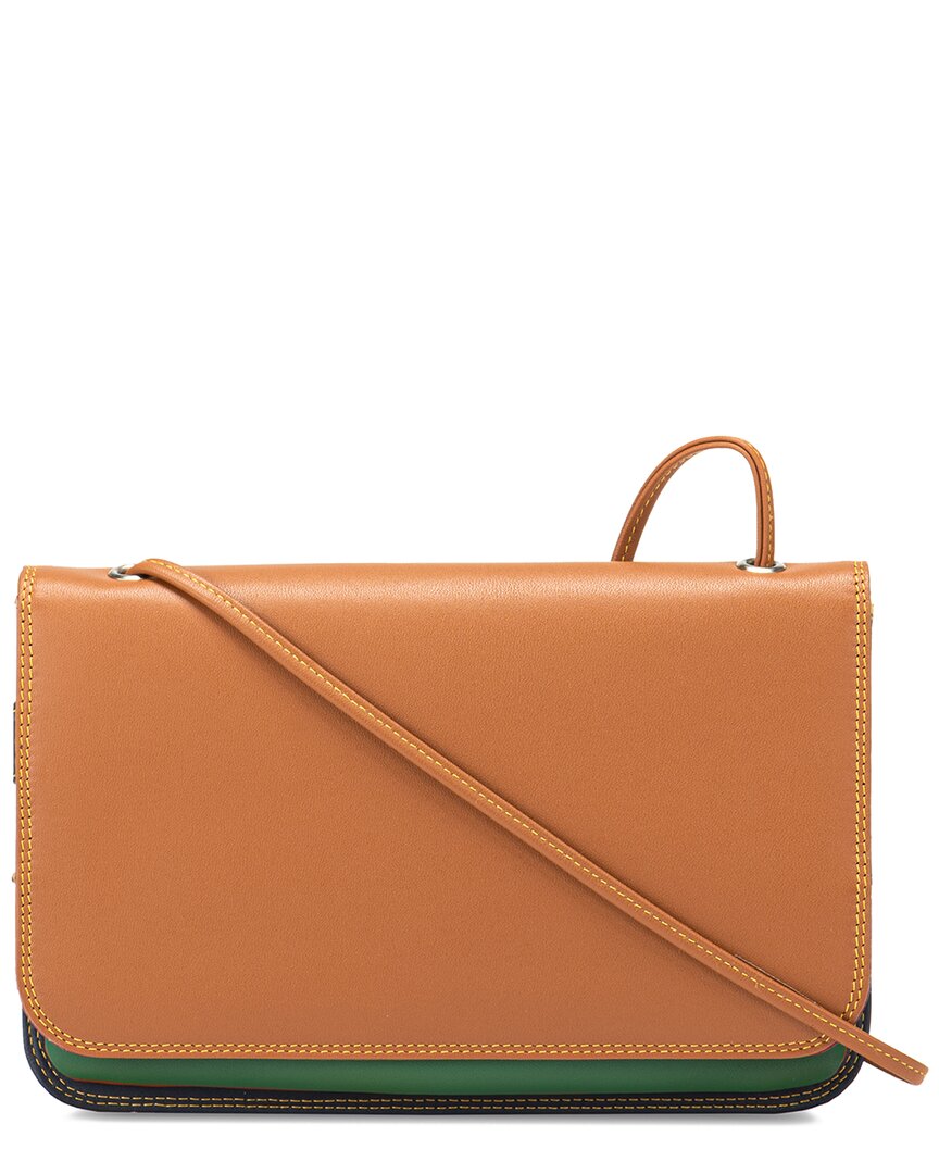 Mywalit Full Flap Leather Shoulder Clutch