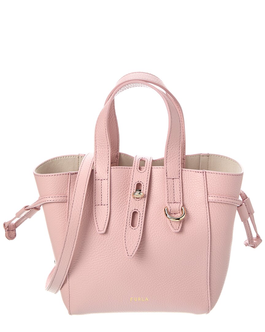 Furla Net Leather Tote Bag
