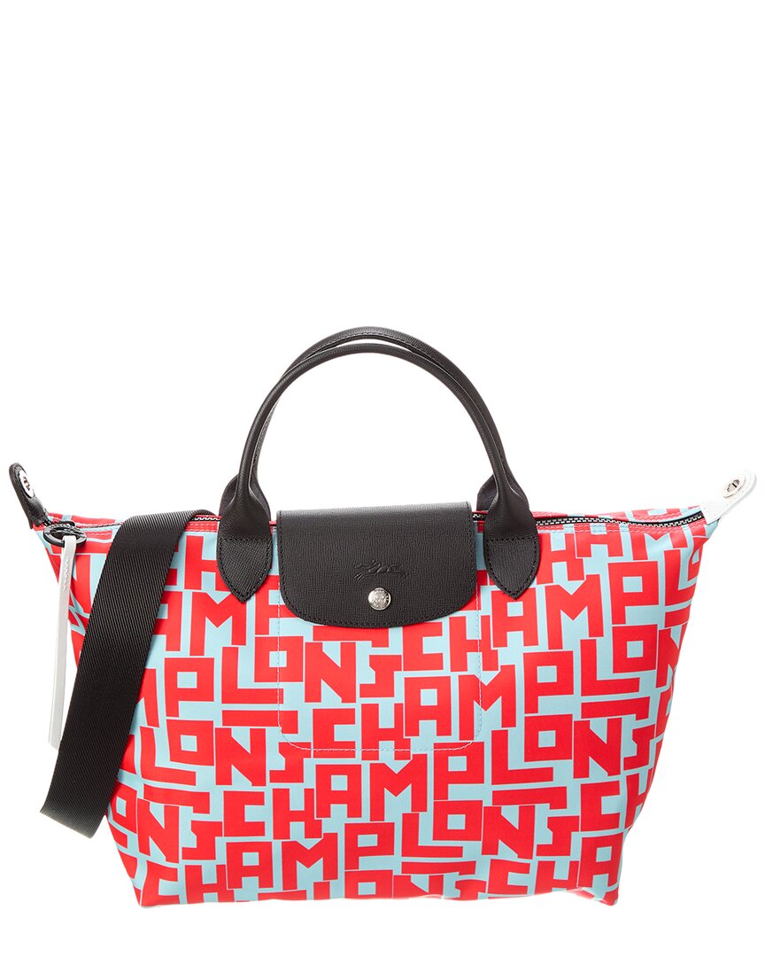 Longchamp Le Pliage Large Nylon Tote in Red
