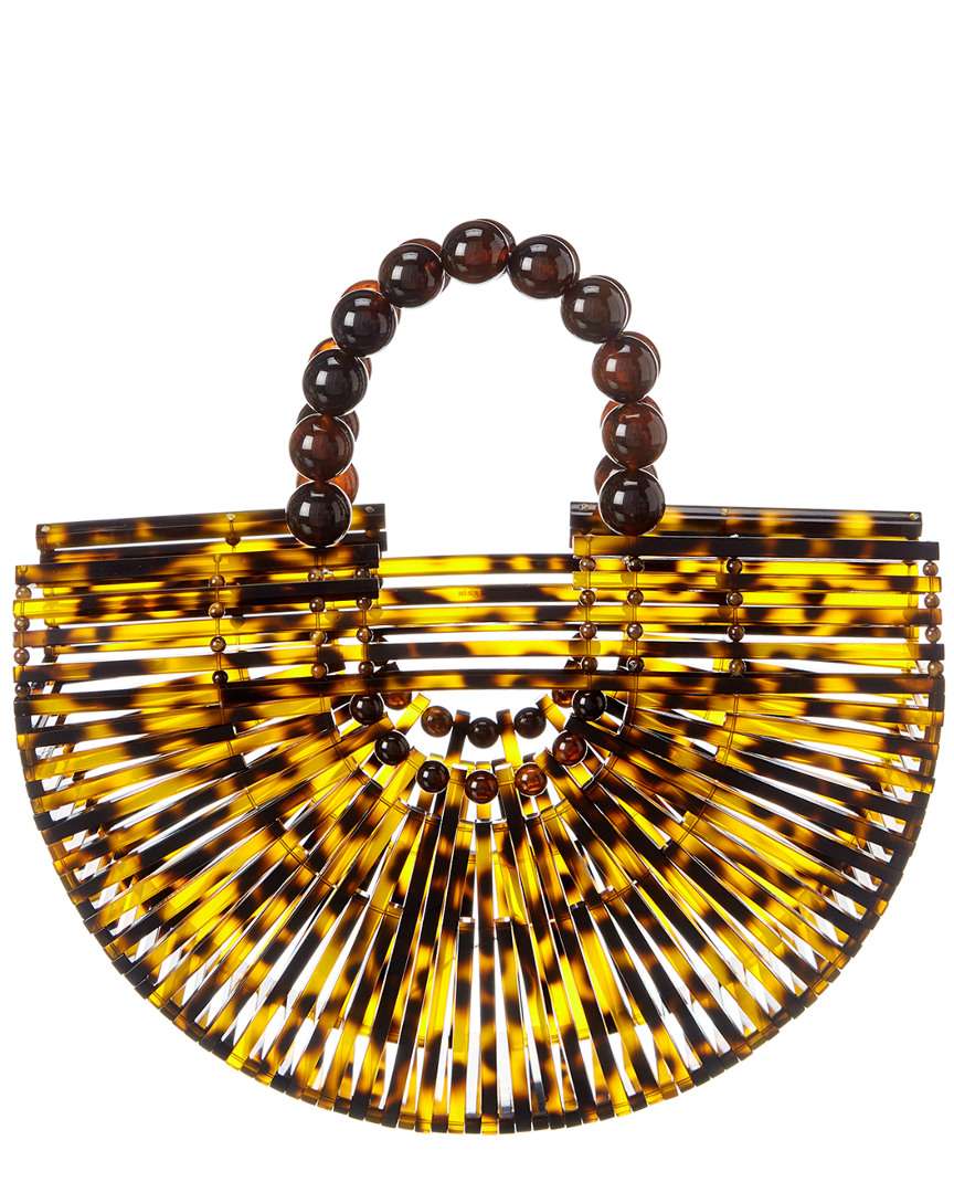 Image of Cult Gaia Fan Ark Mini Top Handle Acrylic Tote