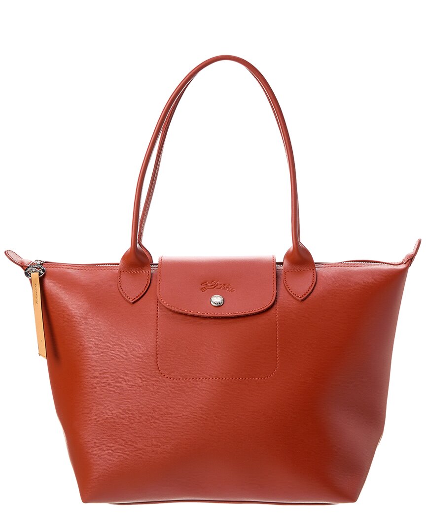 Longchamp Le Pliage City Leather Tote Bag