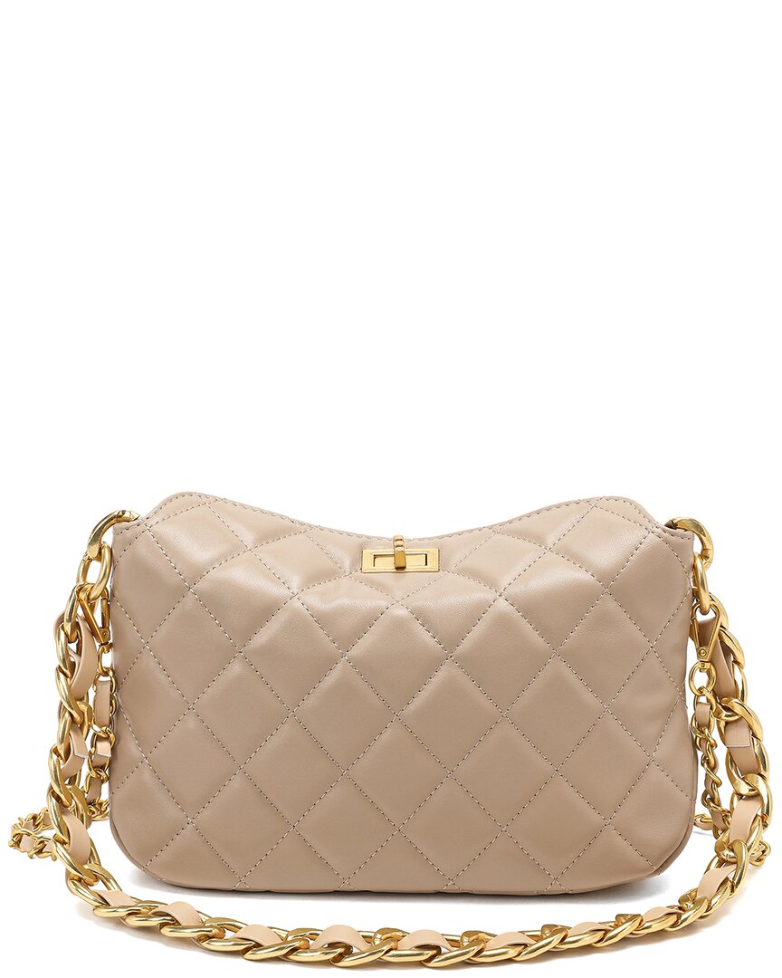Tiffany & Fred Paris Quilted Leather Shoulder Bag