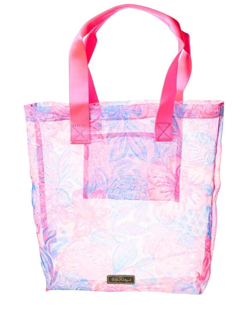 Lilly Pulitzer Gwp Mesh Tote In Pink