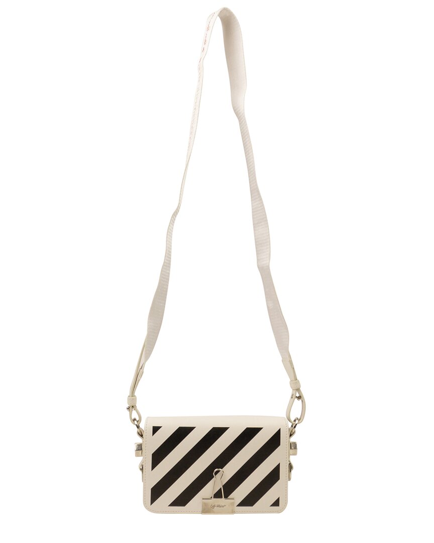 Cross body bags Off-White - Diag leather mini bag