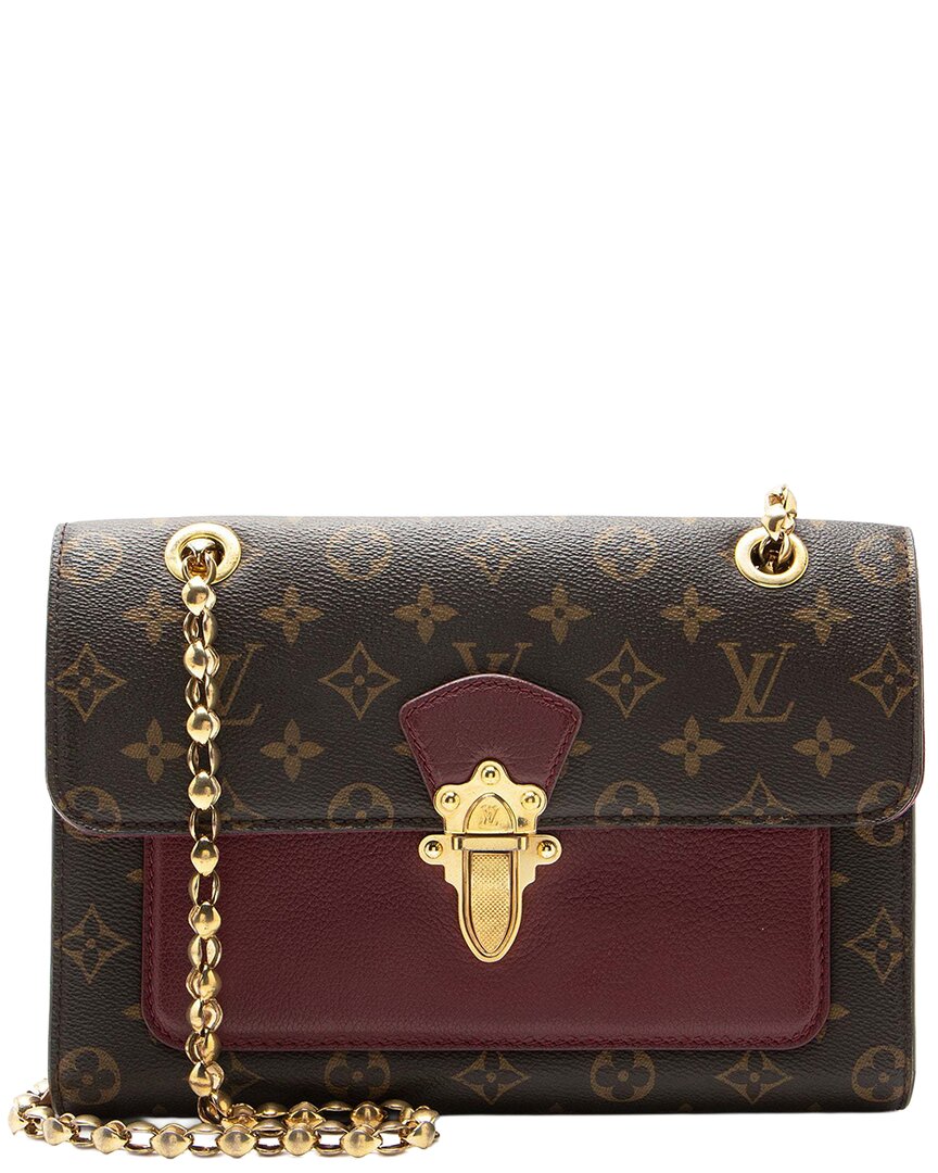Louis Vuitton Monogram Victoire Chain Bag (authentic Pre-loved) In Brown/brown