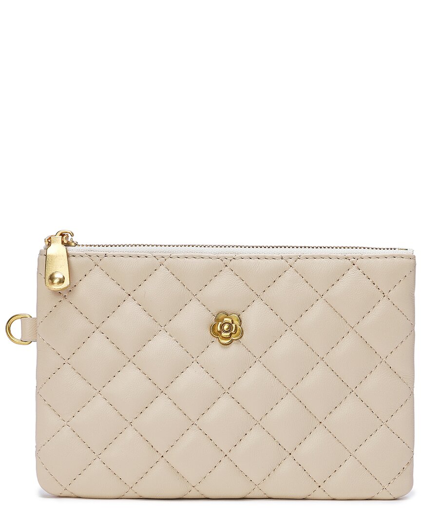 Tiffany & Fred Quilted Leather Pouch