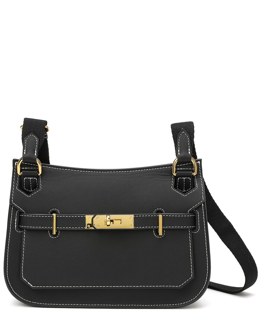 Tiffany & Fred Paris Tiffany & Fred Quilted Leather Crossbody In Black ...