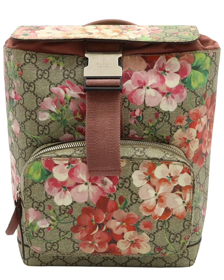Gucci Gg Blooms Supreme Backpack (authentic Pre-loved)