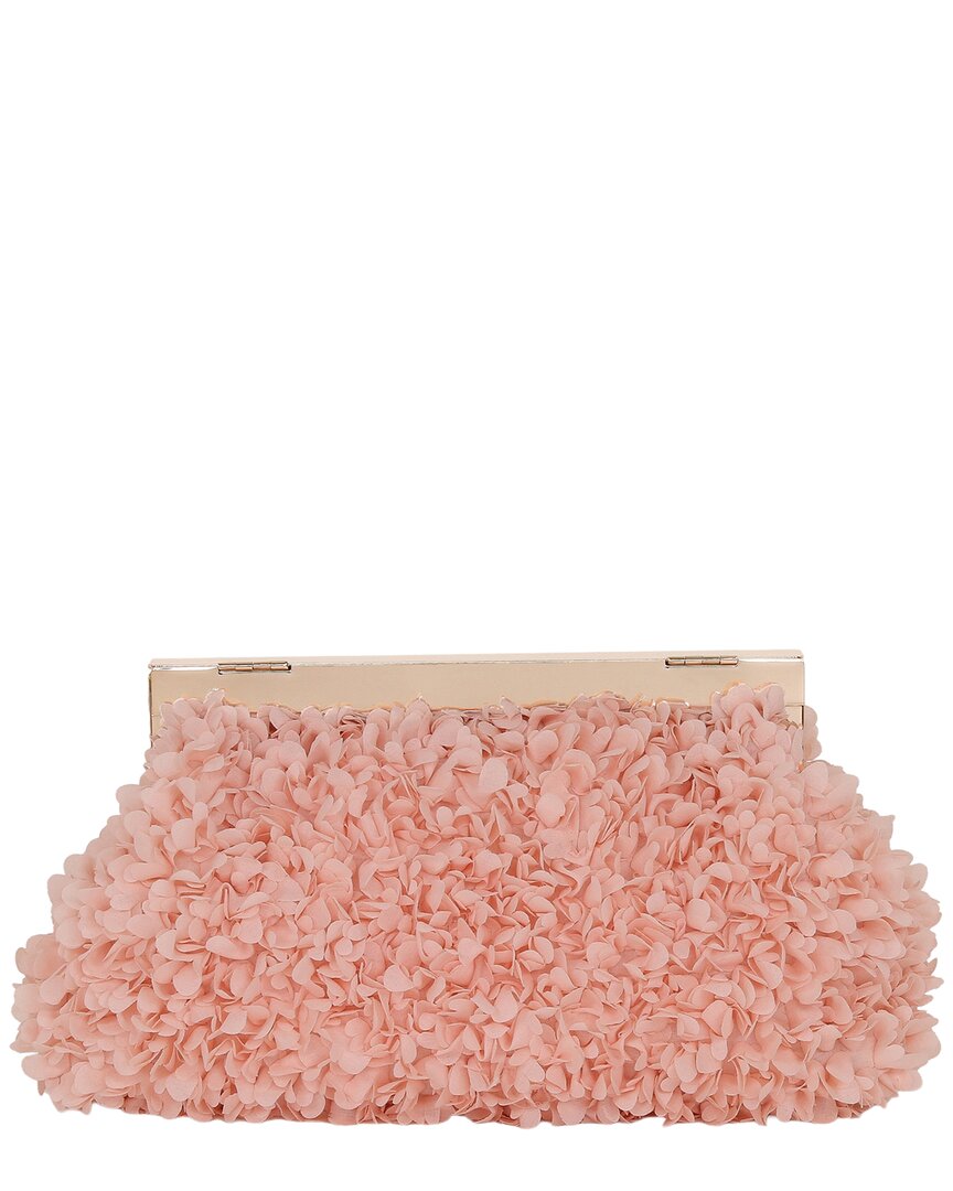 Badgley Mischka Jewel  Seena Pouch In Pink