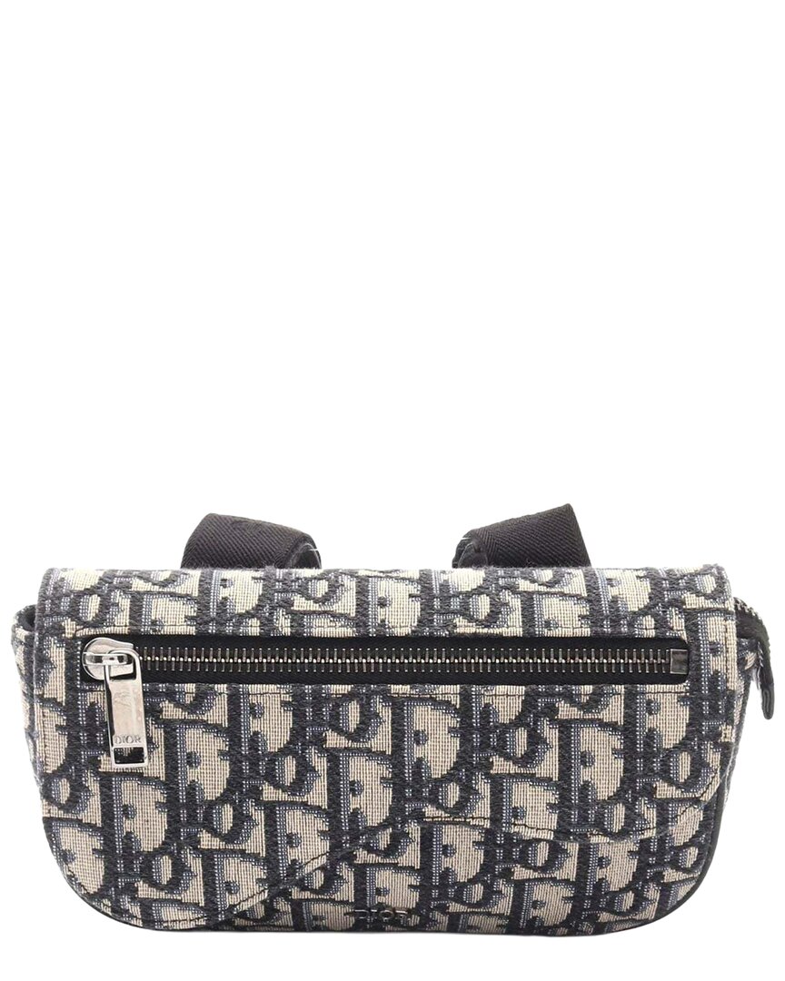 Dior Saddle Pouch Clutch Bag (authentic Pre-loved) In Multi
