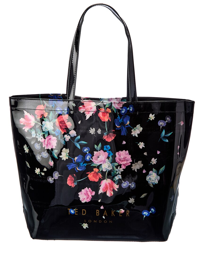 Ted Baker Elizcon Sandalwood Large Icon Tote In Black | ModeSens