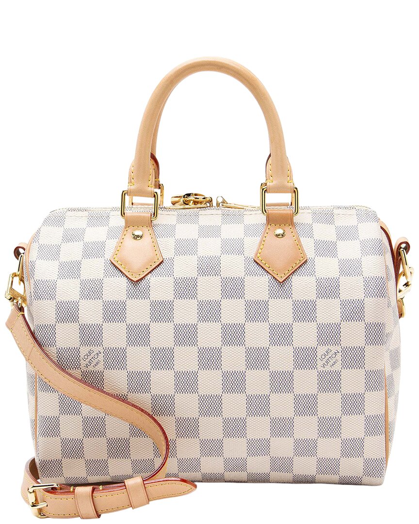 Louis Vuitton Damier Azur Speedy Bandouliere 25 Satchel (authentic Pre-loved)
