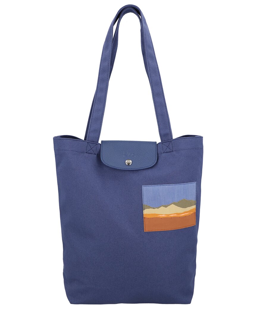 Longchamp Caroline Helain X M Tote In Blue