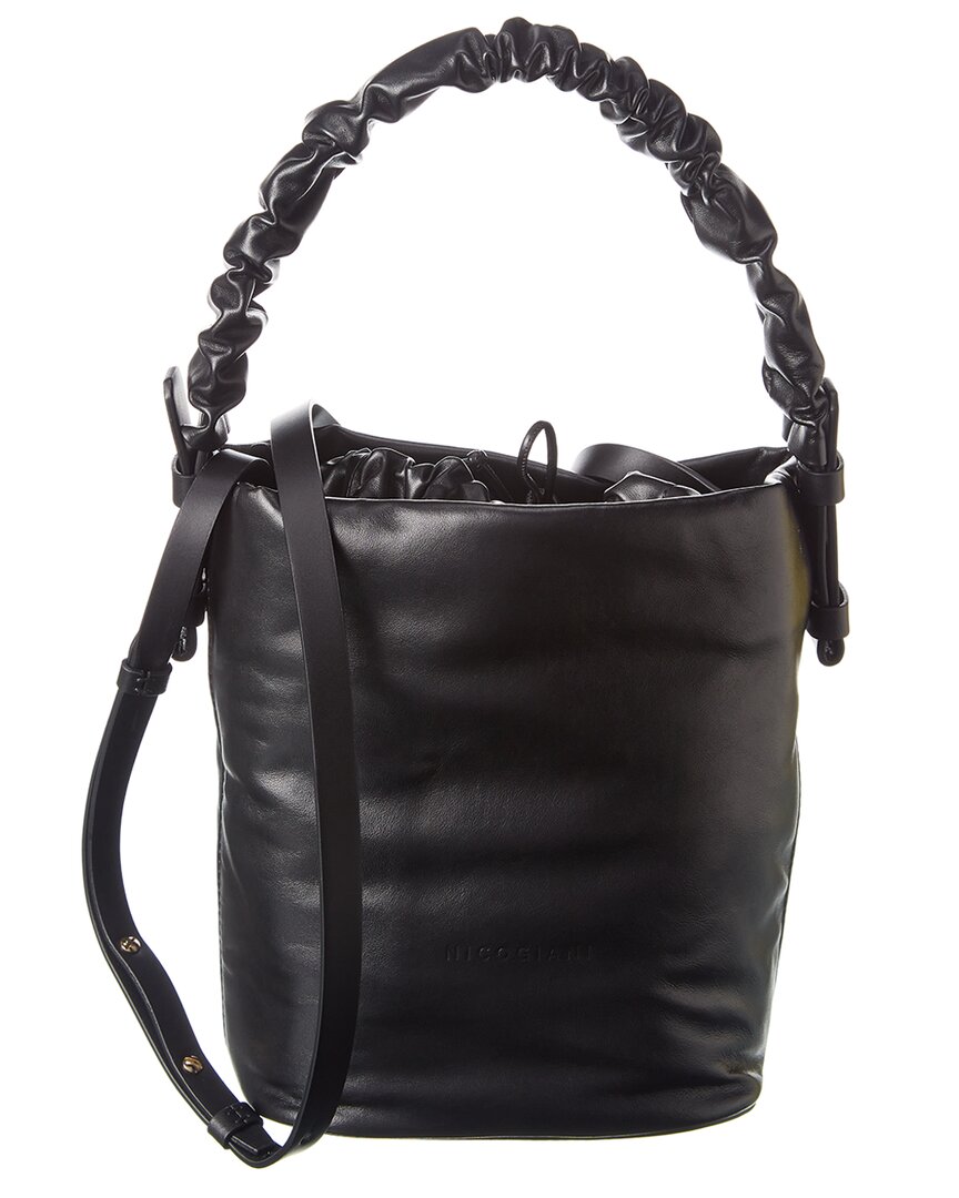 Image of Nico Giani Adenia Large Soft Leather Bucket Bag