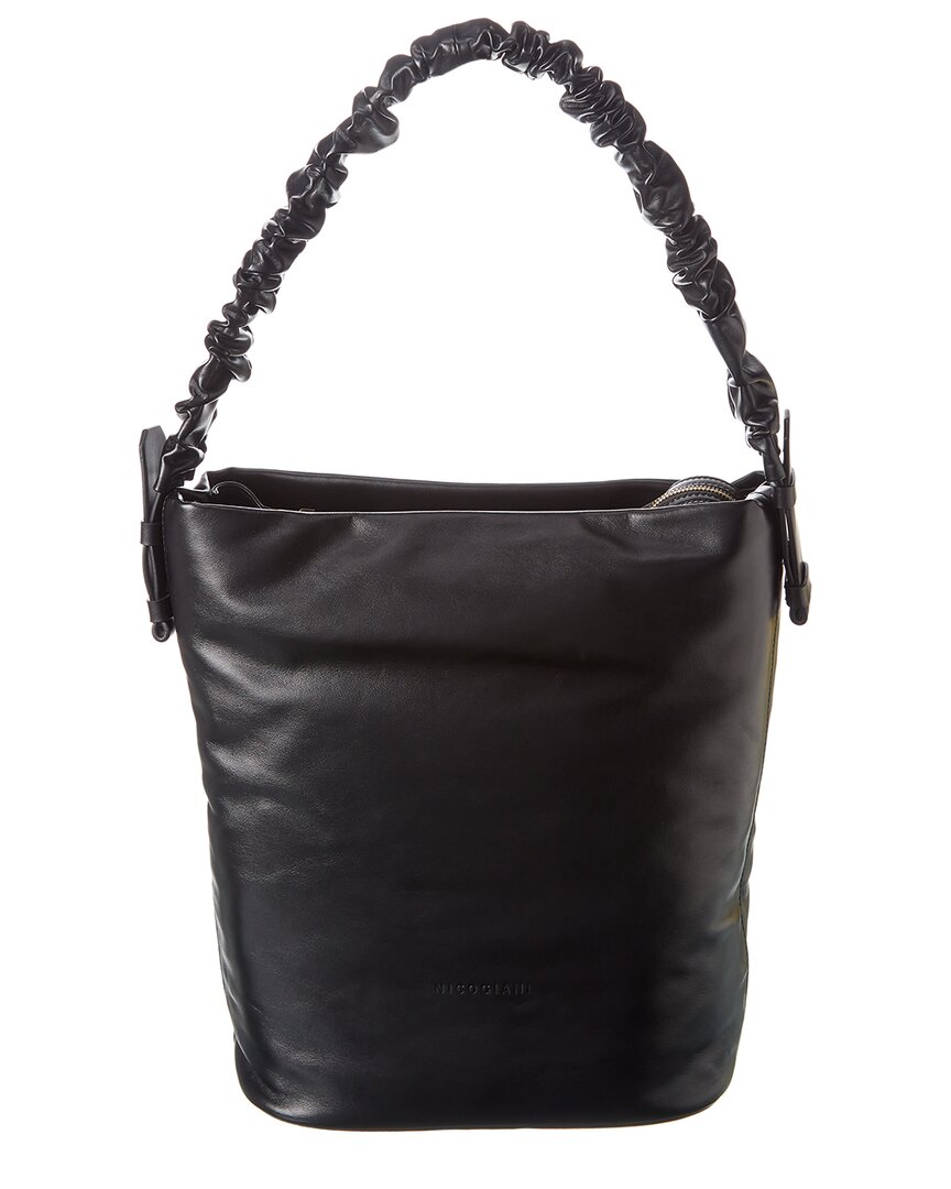 Image of Nico Giani Adenia Maxi Soft Leather Bucket Bag