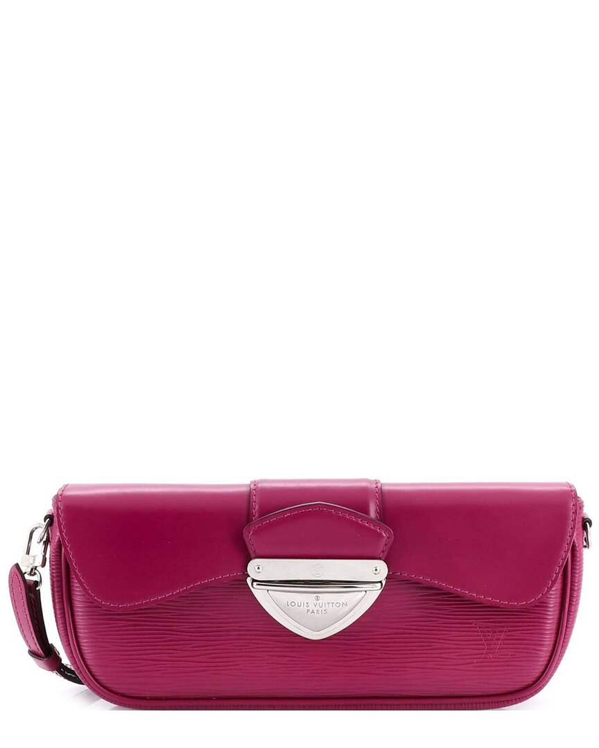 Pre-owned Louis Vuitton Montaigne Clutch Epi Leather (authentic Pre-loved)