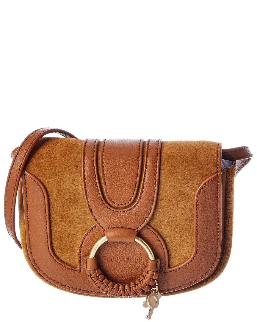 Mini hana discount leather crossbody bag