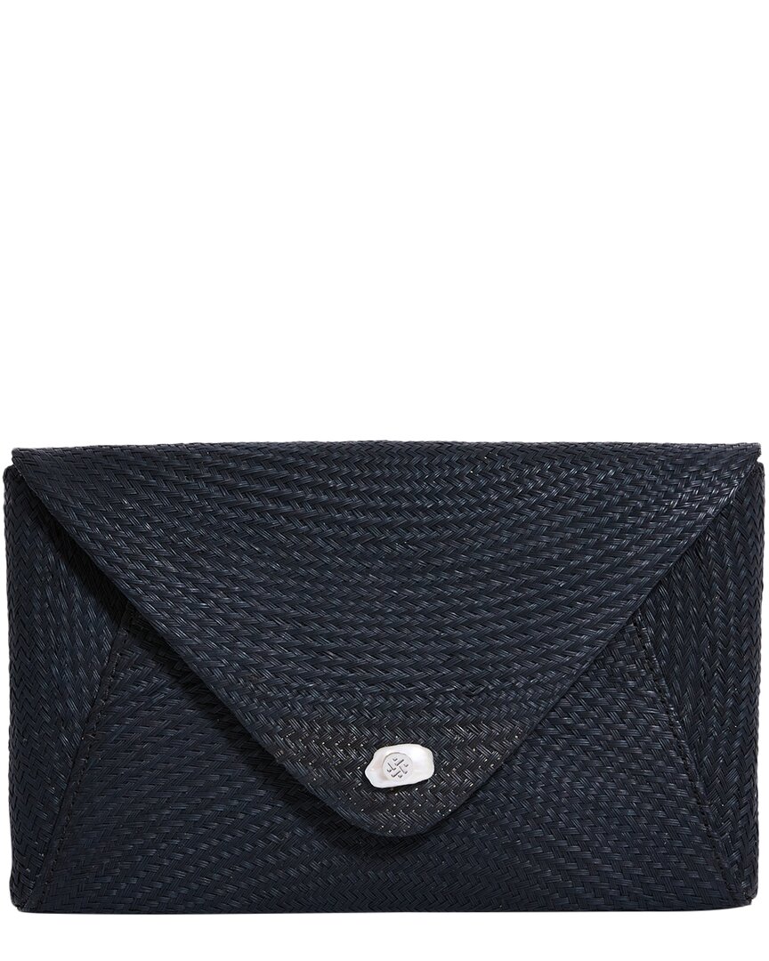 Shop Pamela Munson Envelope Clutch In Black