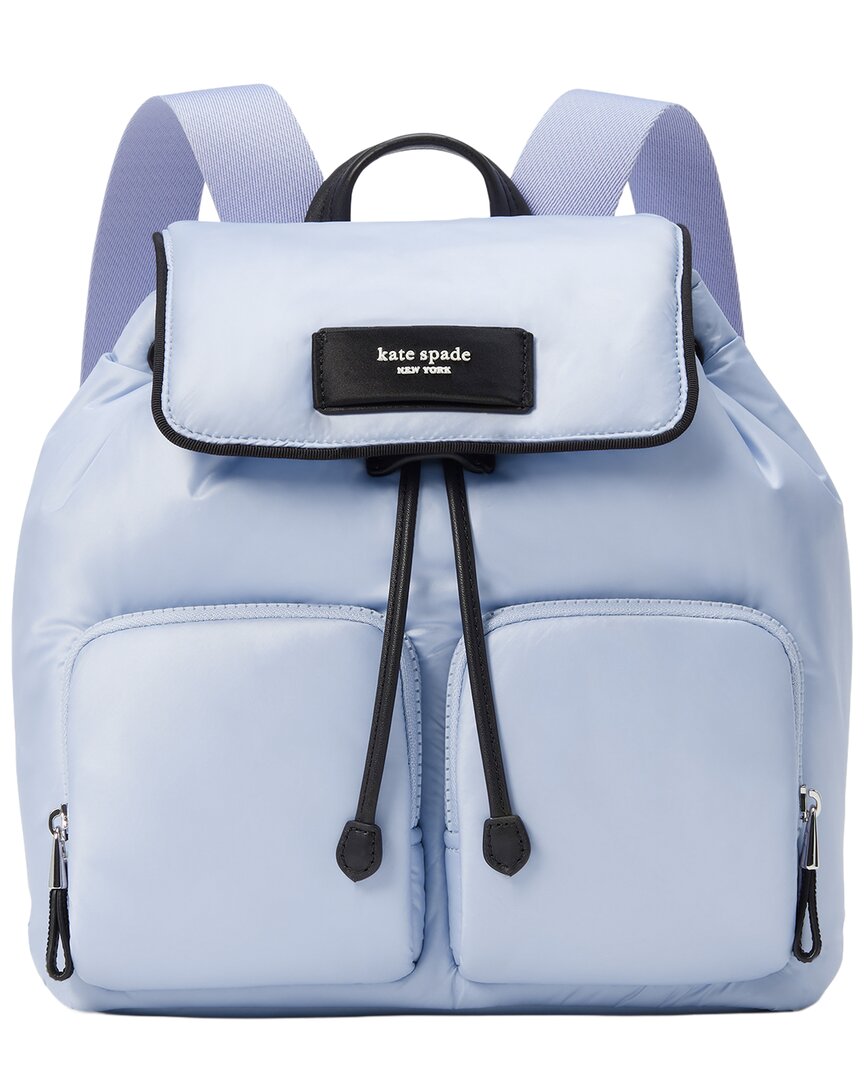 Kate Spade New York Puffed Backpack In Blue