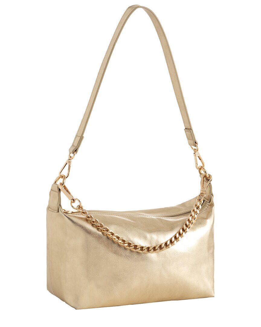 Shop Shiraleah Maddie Shoulder Bag In Gold