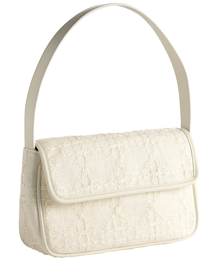 Shiraleah Adrienne Baguette Bag In White