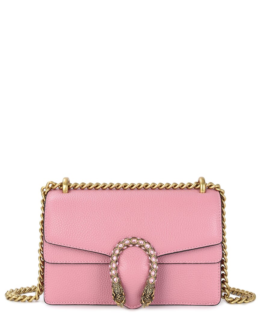 Tiffany & Fred Paris Crystal Dragon Leather Crossbody