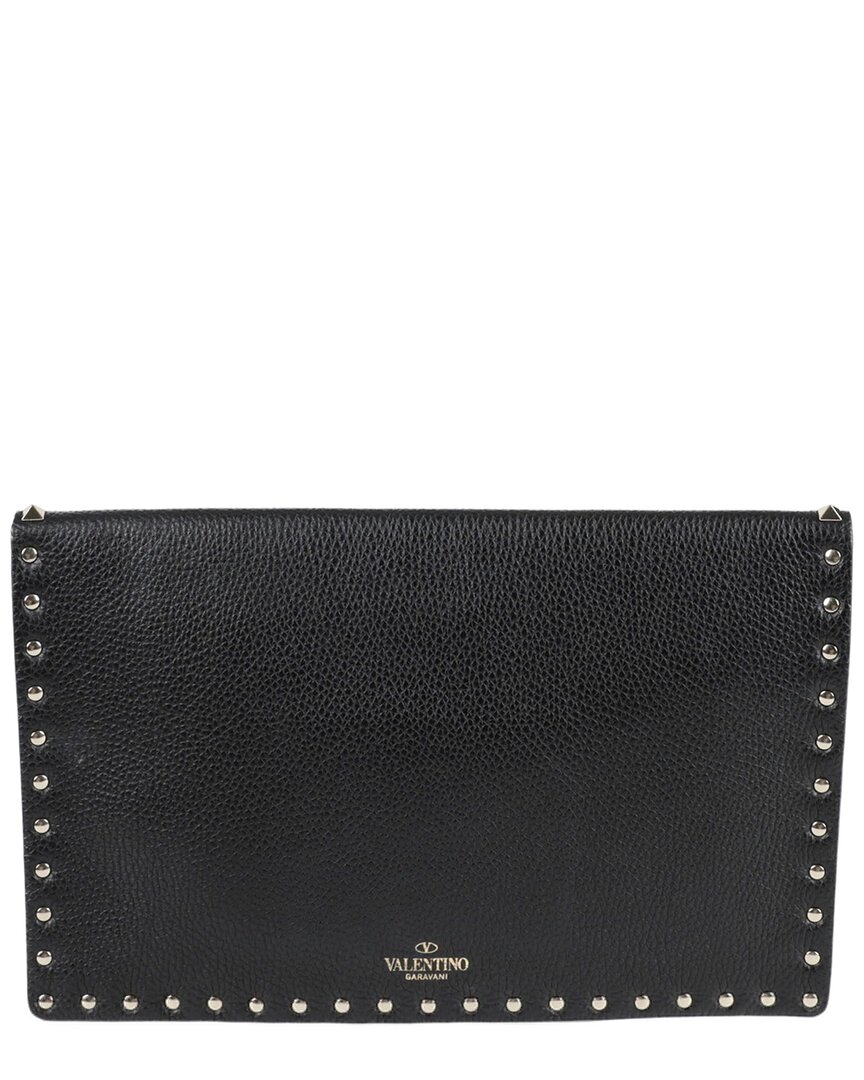 Valentino Garavani Valentino Rockstud Envelope Clutch (authentic Pre-loved)