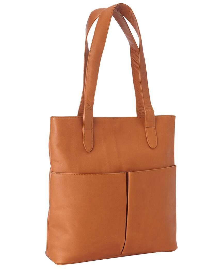 Shop Le Donne Destination Leather Tote In Brown