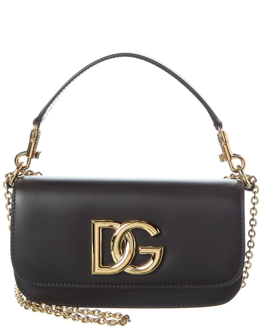 Dolce & Gabbana 3.5 Leather Shoulder Bag