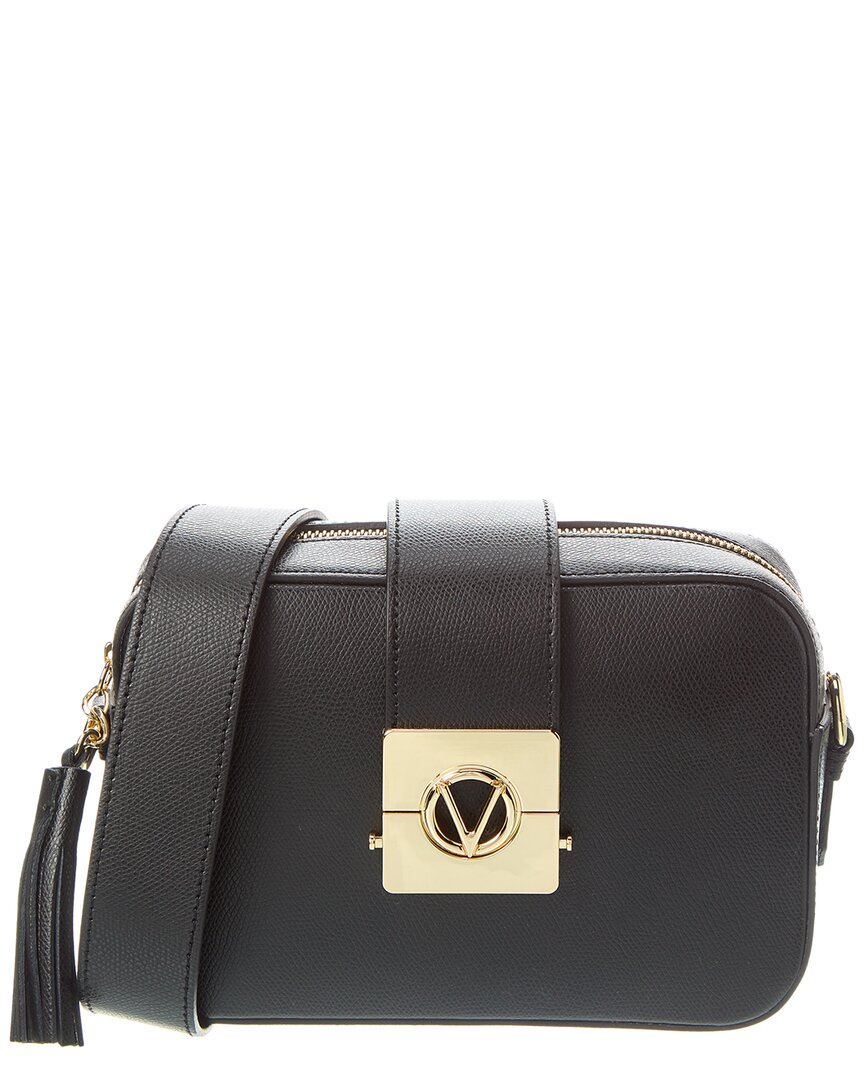 Shop Valentino By Mario Valentino Babette Leather Crossbody In Black
