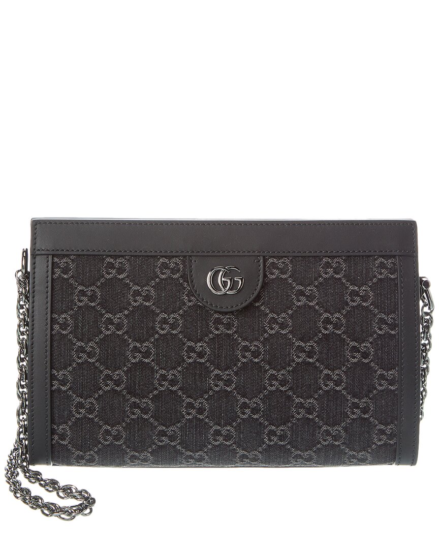 Gucci Ophidia Gg Small Shoulder Bag In Black