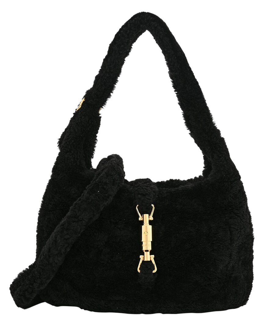 Gucci Black Leather Small Jackie 1961 Shoulder Bag (authentic Pre-loved)