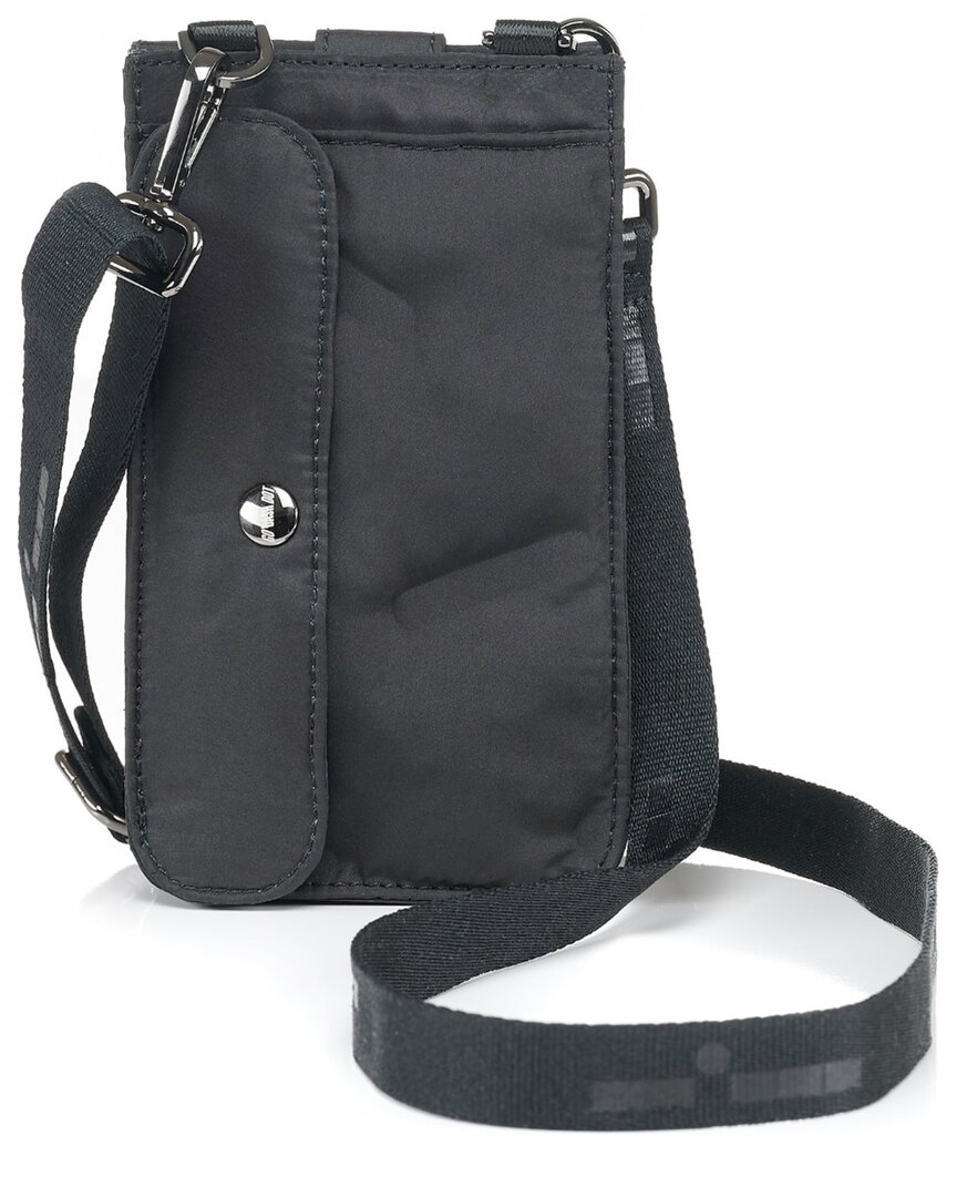 Go Dash Dot Mela Cellphone Crossbody In Black