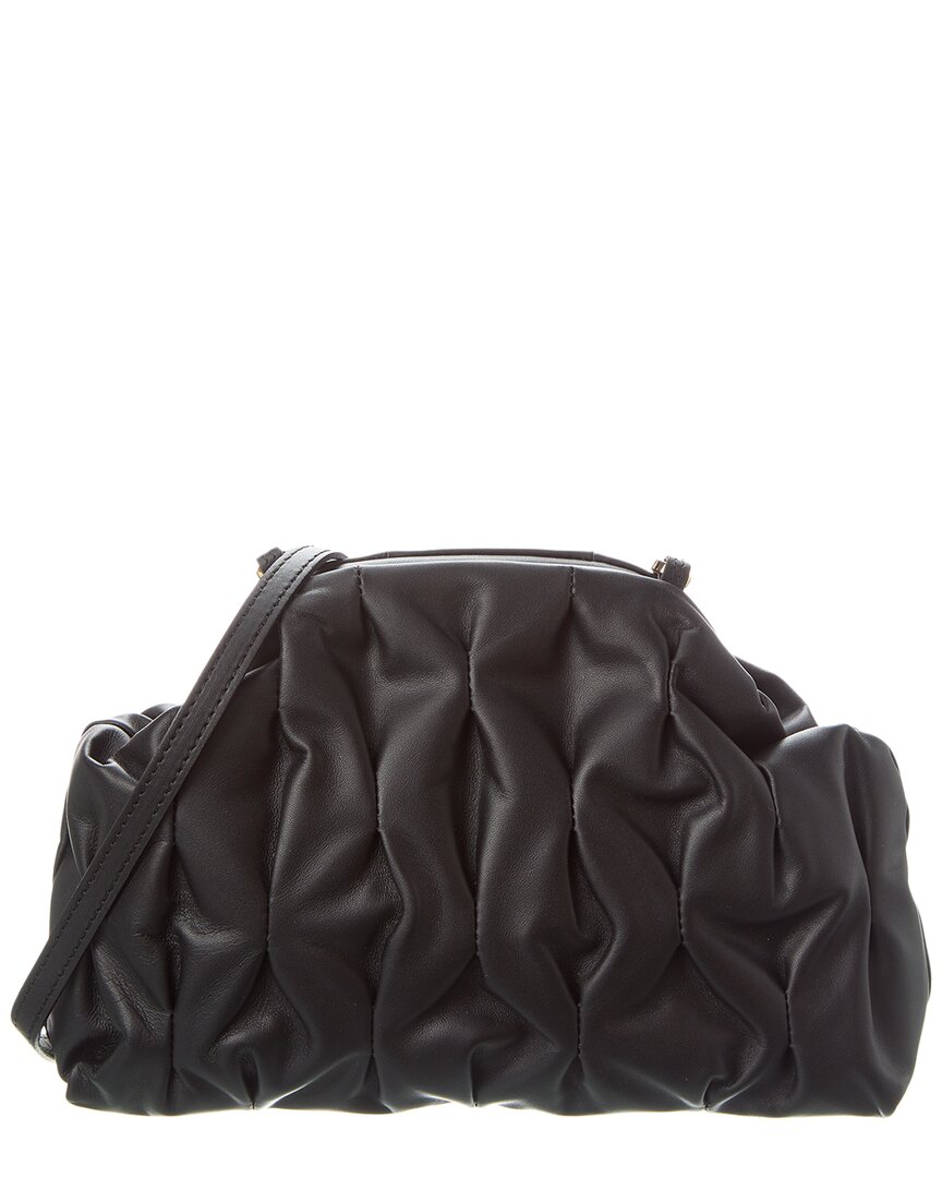 Persaman New York #1001 Leather Clutch In Black