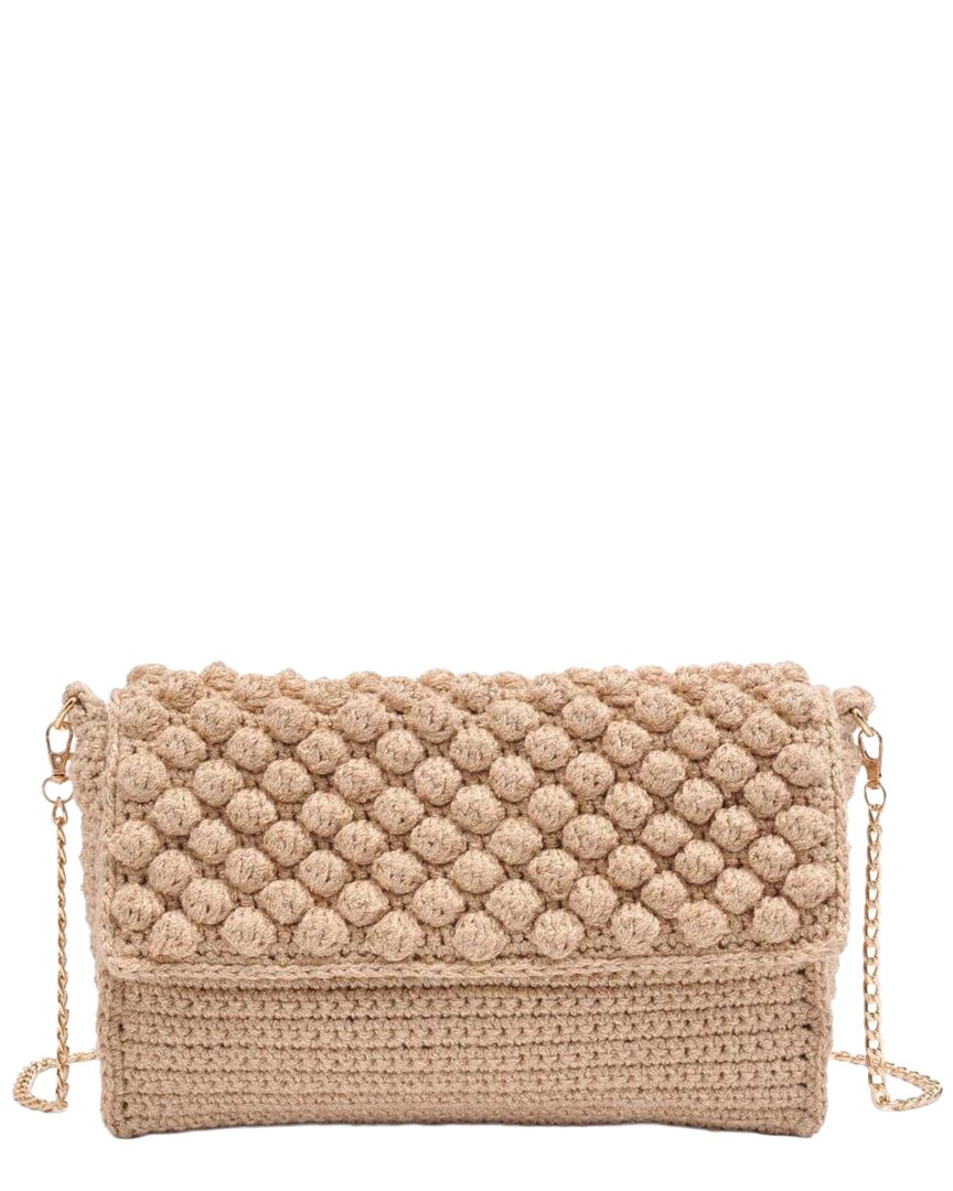 Moda Luxe Celeste Clutch In Beige