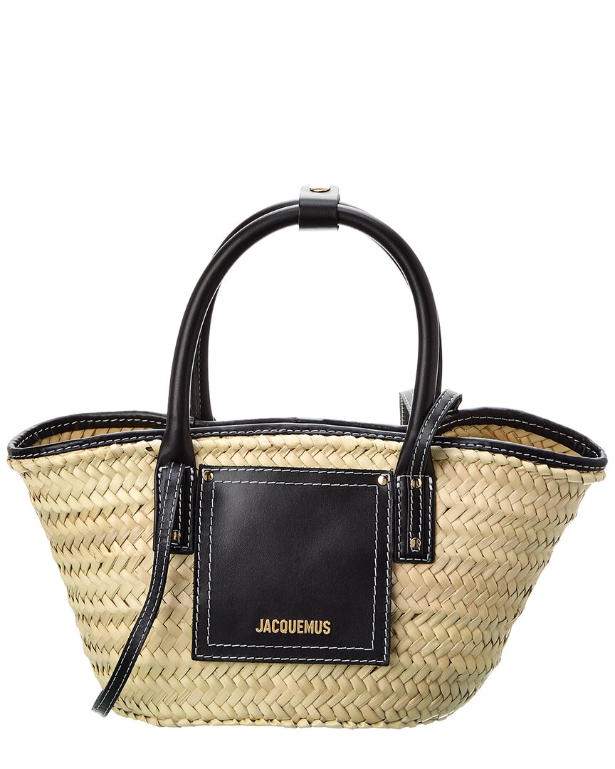Jacquemus The Soli Small Basket In Black
