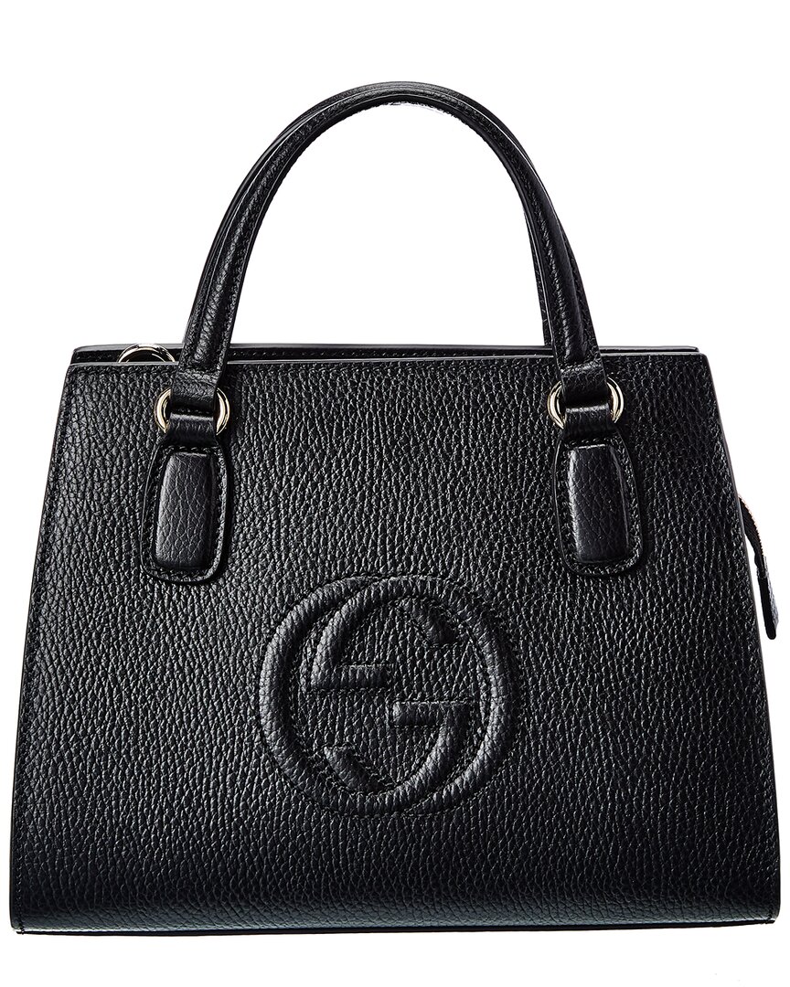 GUCCI SOHO　トートバッグ Gucci Soho Leather Tote Women's Black | eBay