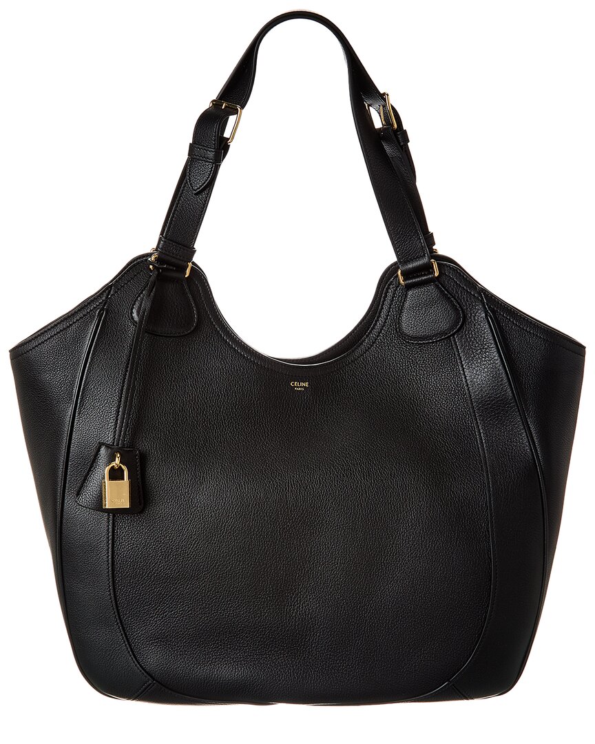 Celine Meo Leather Tote