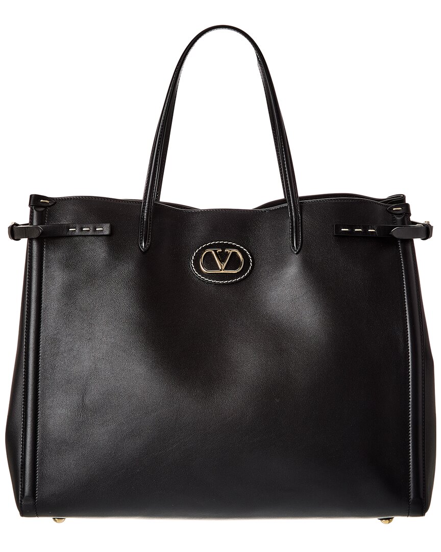 Valentino Garavani Valentino Antibes Large Leather Tote