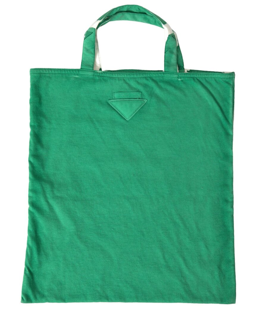 Prada Tote In Green