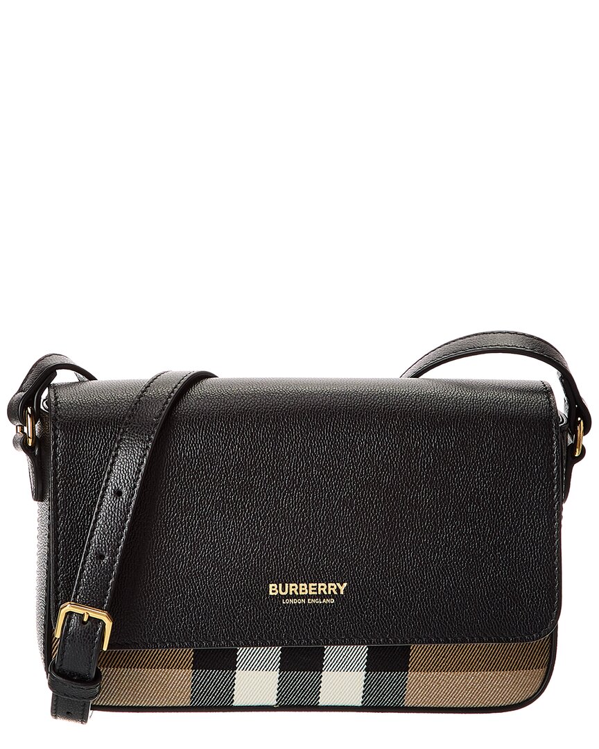 Burberry Check Canvas Tote
