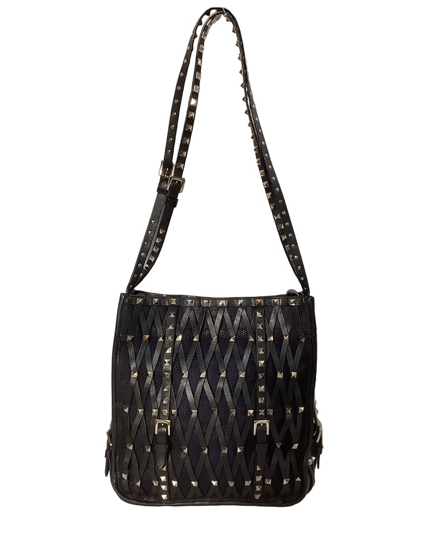Valentino Garavani Valentino Rockstud Leather Tote